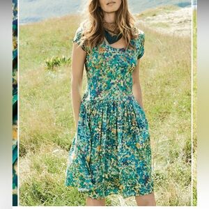 Peruvian connection La grande Jatte midi dress small like new